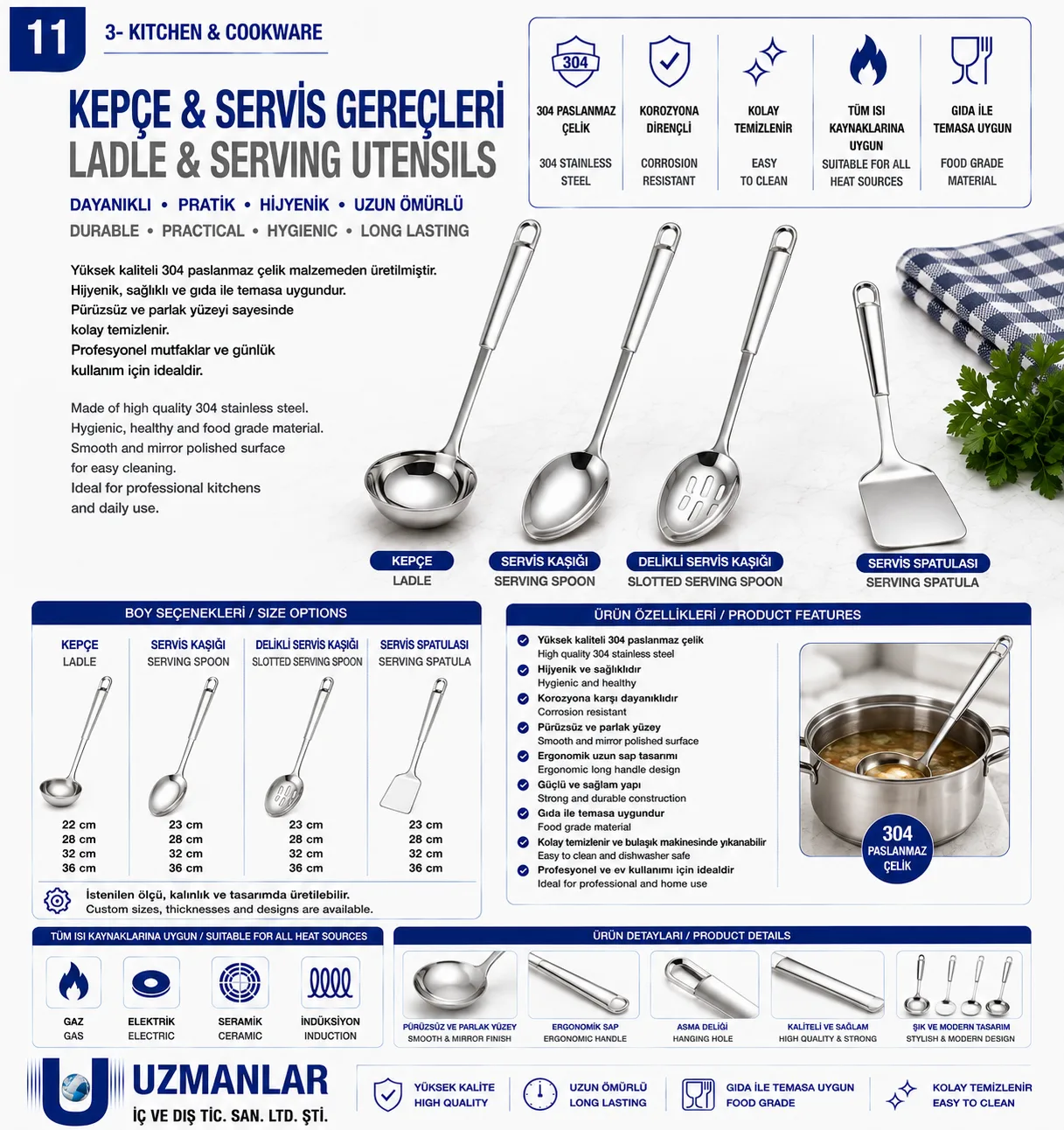 Ladle & Serving Utensils