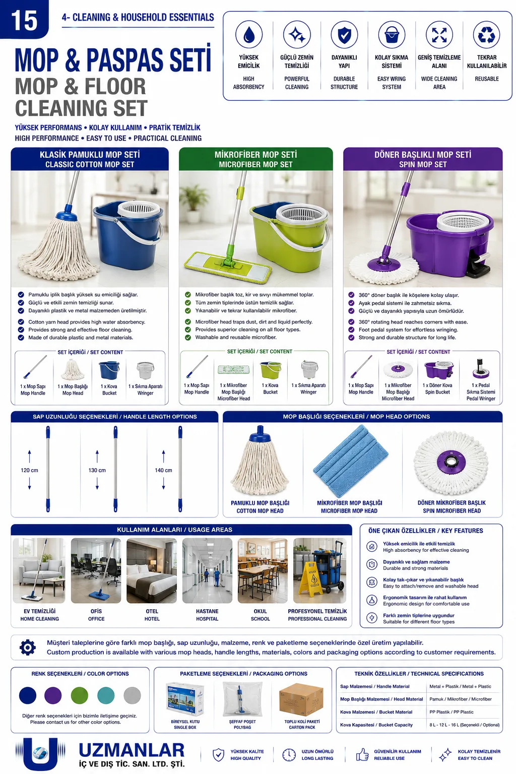 Mop & Floor Cleaning Set
