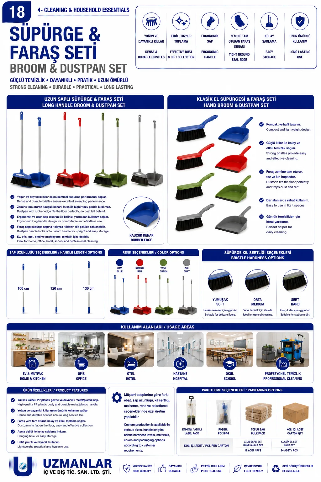 Broom & Dustpan Set