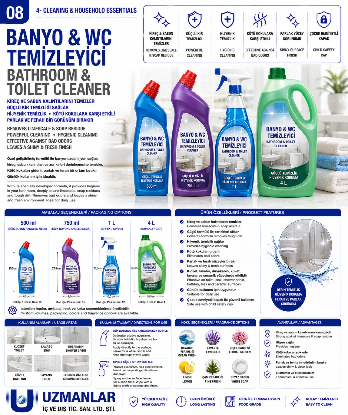 Bathroom & Toilet Cleaner