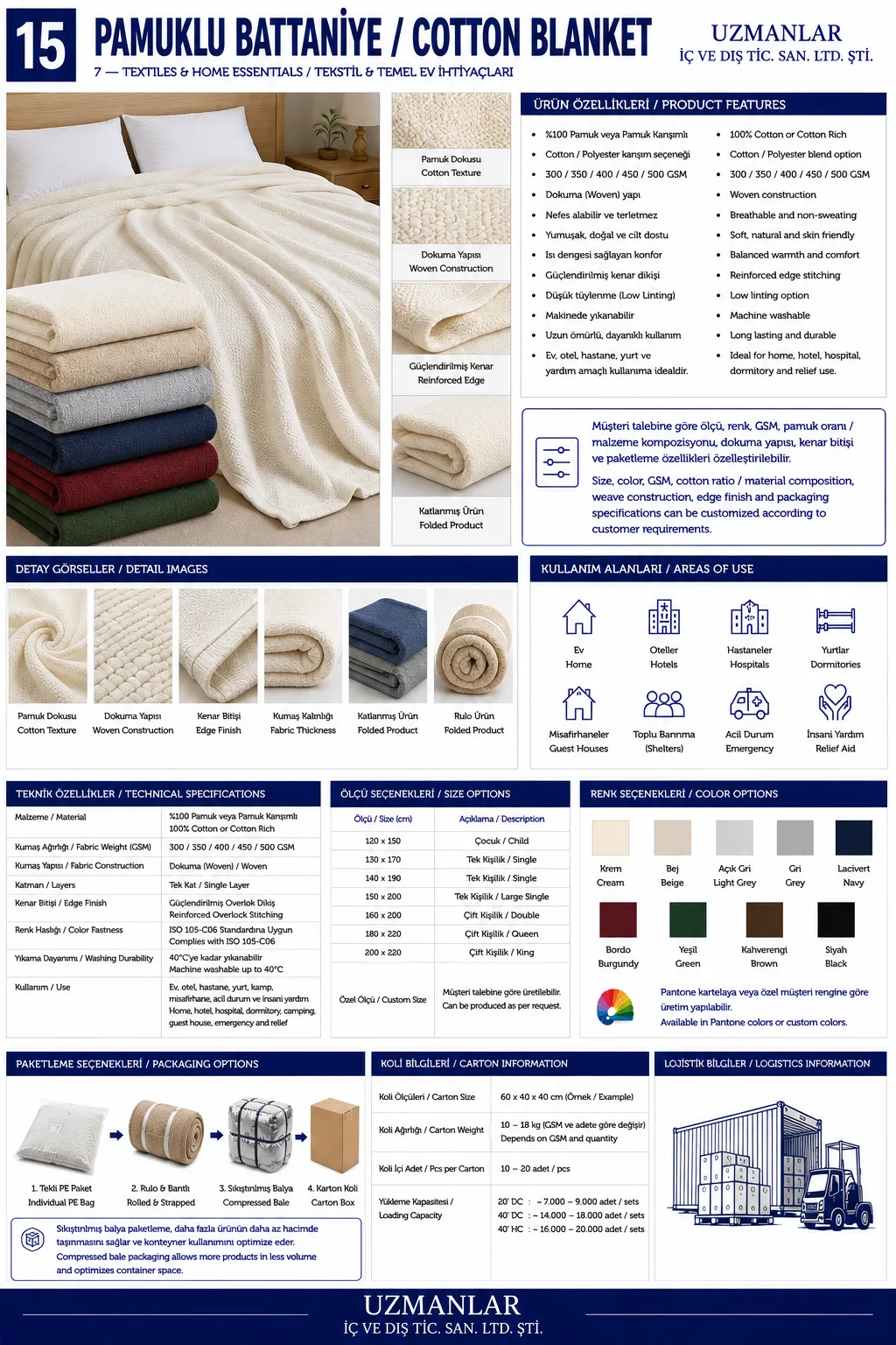 Cotton Blanket