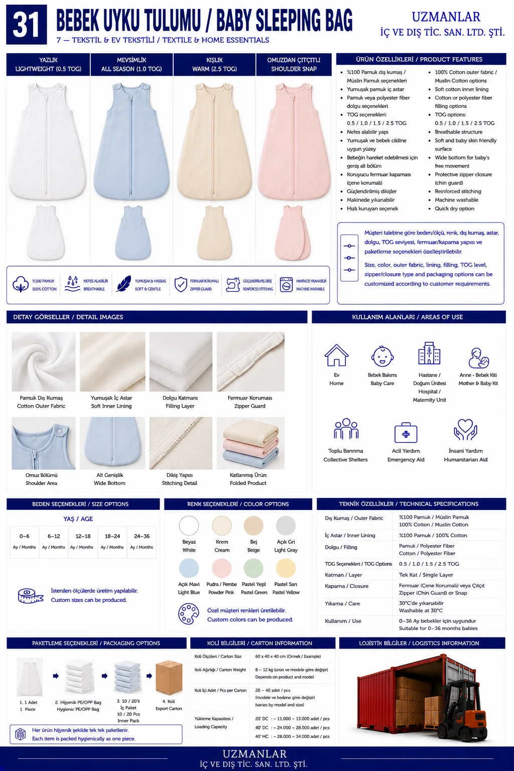 Baby Sleeping Bag