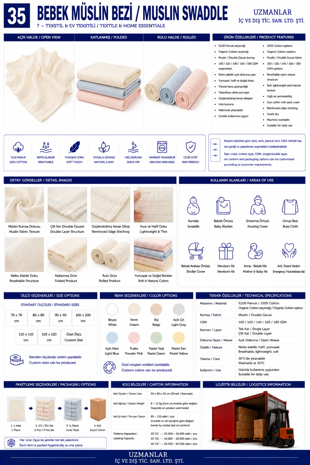 Muslin Swaddle