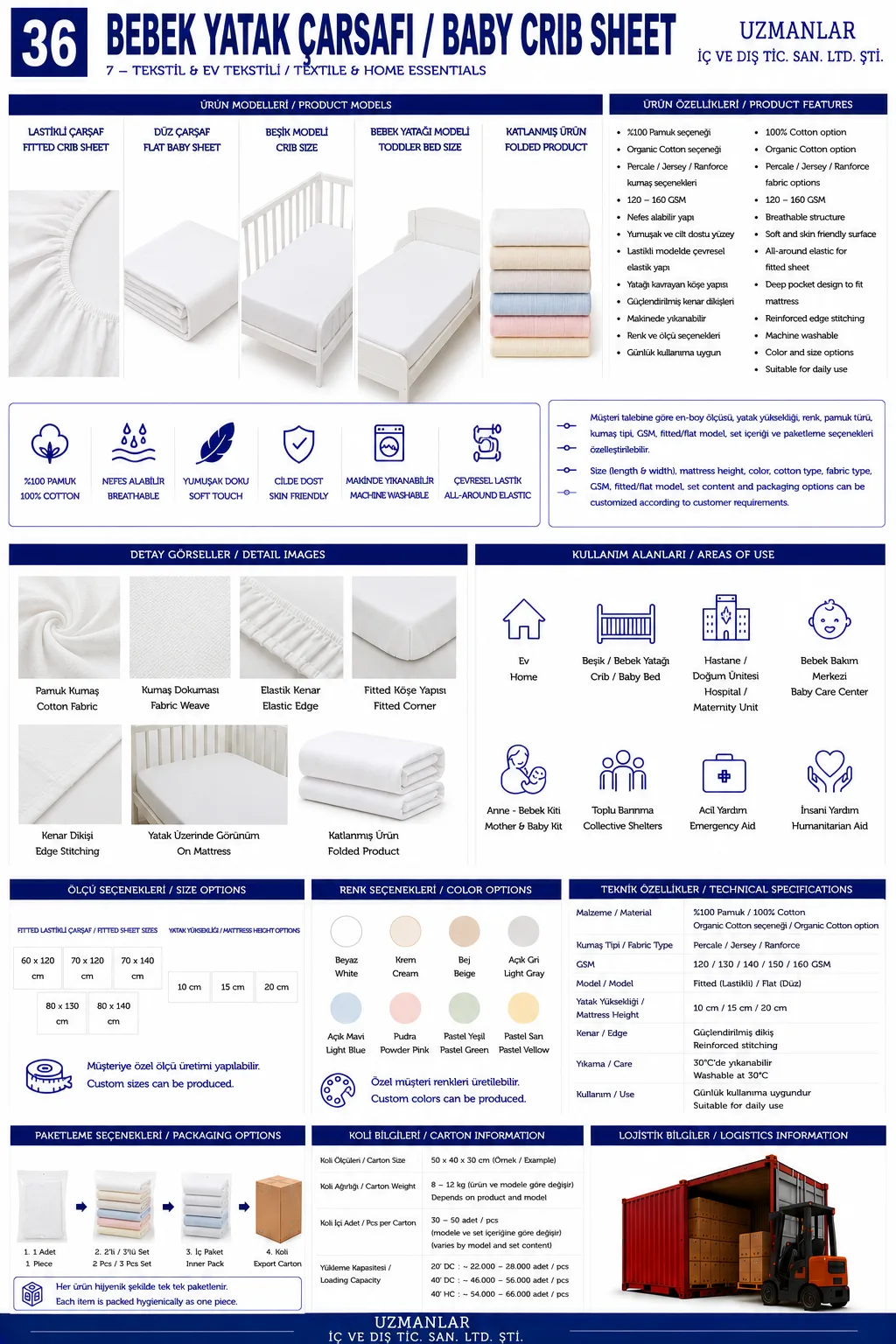 Baby Crib Sheet